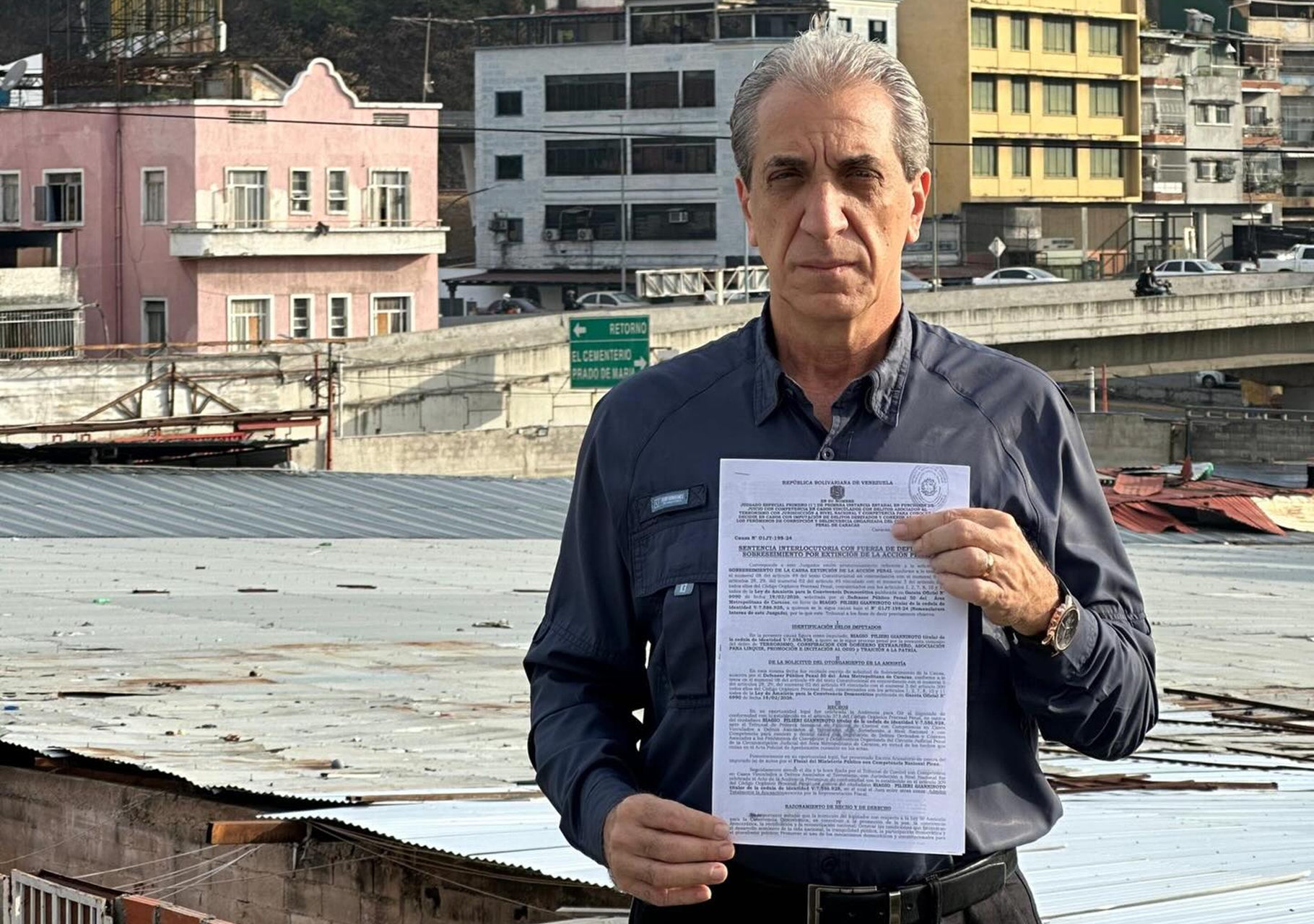 Periodista Biagio Pilieri recupera libertad plena tras más de 500 días detenido